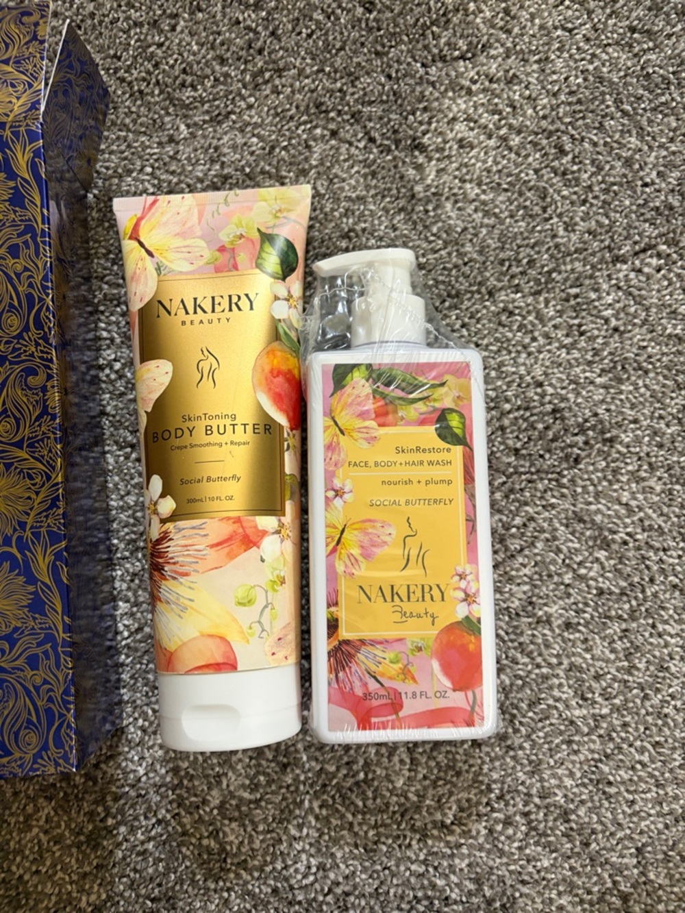 Nakery Beauty Social Butterfly SkinToning/SkinRestore Set